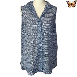 H&M Sleeveless Blouse Size 4